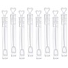 Bubble Tube White with Heart Wedding Bubbles, Wedding Gift Decoration