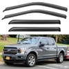 YQAUTEC Window Visors for 2015-2026 Ford F-150 & Super Duty
