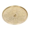 Feng Shui Brass Concave Bagua Mirror Good Luck Anti Rust