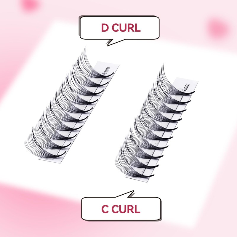 Volume Eyelashes, Pre-Fanned 16D Prefabricated Russian Eyelash Extension Volume Bouquet,