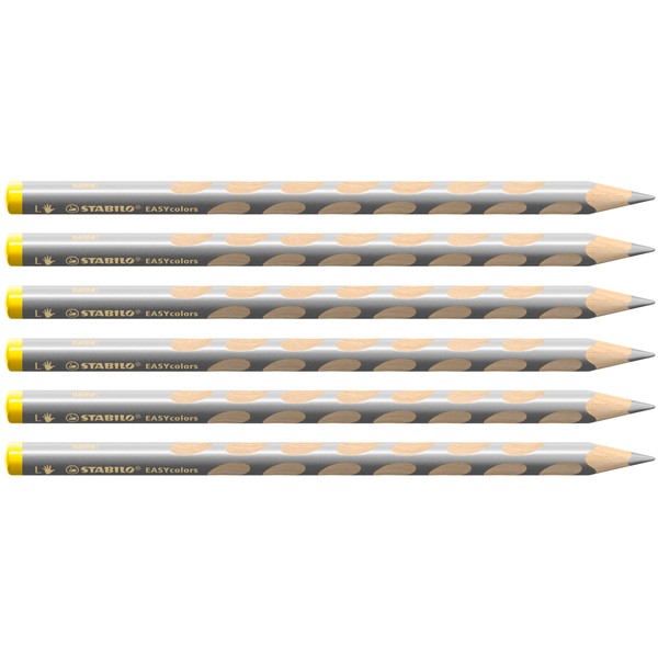 STABILO - Ergonomic colouring pencil for left-handed users - EASYcolors