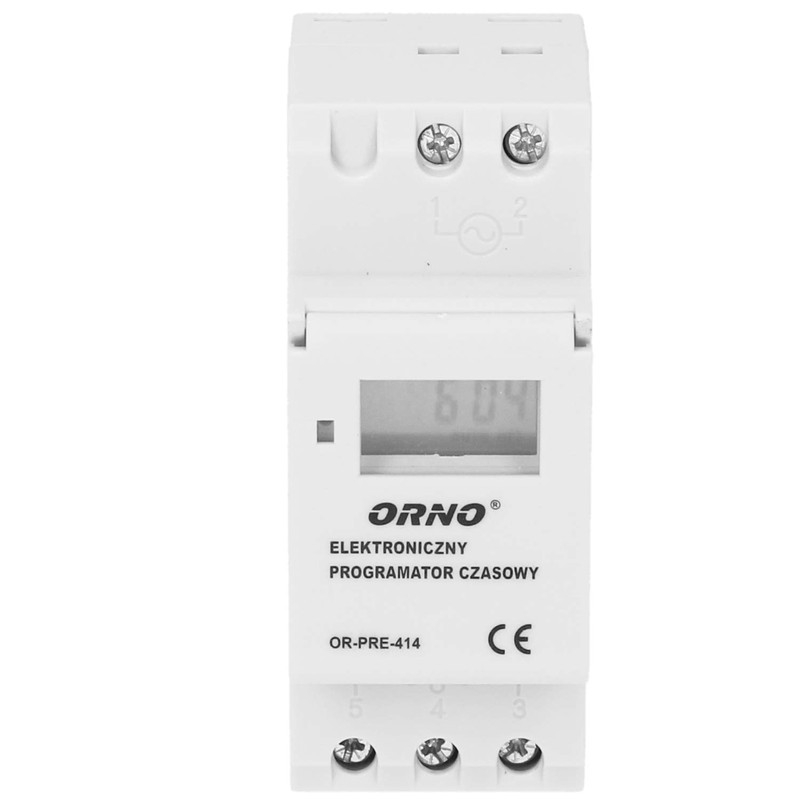 Module Din Rail with Timer LCD – Mobile/Motion Detection
