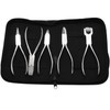 Lobamop 5 Pieces Stainless Steel Look Glasses Optician Glasses Frame