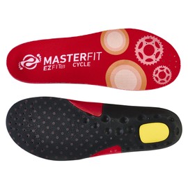 MASTERFIT EZQF Cycle - Low Volume Insoles for Cycling Shoes – Orthopedic Insoles for Men Women - Cycling Shoe Insoles - Athletic Insoles for Men Women – XS Size