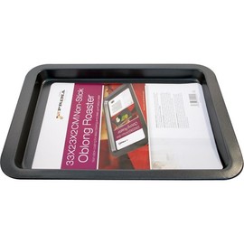 PRIMA 33 x 23 x 2 cm Non-Stick Oblong Roaster