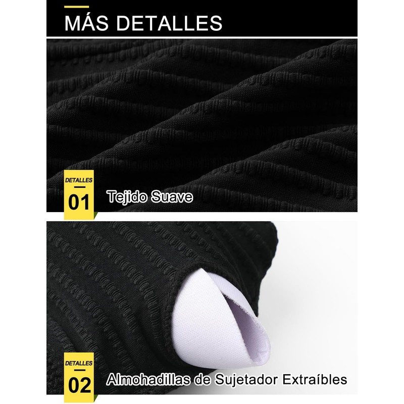 COLIZERE Trajes de Baño Mujer de Dos Piezas Bikini Cintura