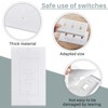 Tondiamo 200 Pcs Outlet Insulation and Draft Sealers Foam Insulation