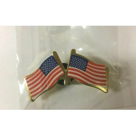 AMERICAN FLAG LAPEL PIN SMALL double size 3 pack