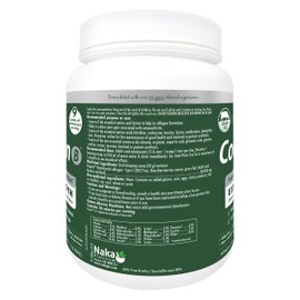 425gr Powder Naka Platinum Hydrolyzed Bovine Collagen Peptides Protein featuring 10,000 mg of Peptan, Better Absorption, Grass Fed, Extra Strength. For Skin, Nails, Bones and Joints, Non GMO, Unflavoured