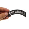 Ivamis Oklahoma Patch Iron on State Rocker- 4x1.75 inch -