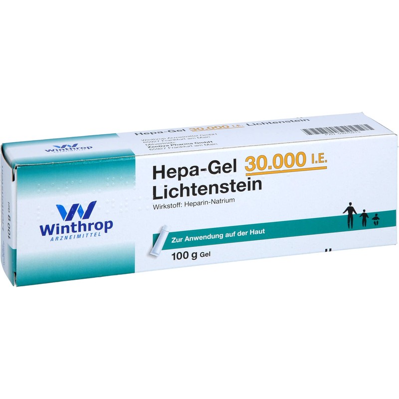 HEPA Gel 30,000 IU Lichtenstein 100 g