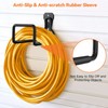 UPCERA Hose Holder Stand Wall Mount, 2Pcs Heavy Duty Garden