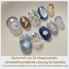 EIROVYA 2 Sets Ocean Charms Nails, Nail Charms, Stones for