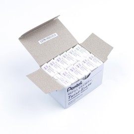 Pentel Refill Erasers For Pentel Twist-Erase Series Pencils - Pack of 36 (E10)