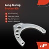 A-Premium Polished Aluminum Alternator Bracket Kit Compatible with Chevy Big