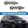 ACROPIX Exhaust Manifold Bolt And Spring 20606-8H30A Fit for Nissan