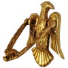 Purpledip Antique Eagle Hawk Brass Door Knocker (11593)