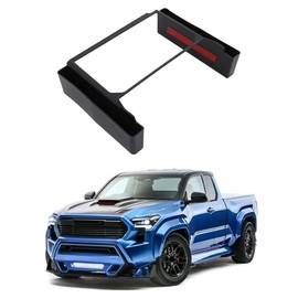 Daeiclru Center Console Organizer Compatible with 2024 2025 Toyota Tacoma 4th Gen Accessories, Gear Shift Storage Box Center Console Left & Right Side Hanging Storage Box Phone Pocket Organizer