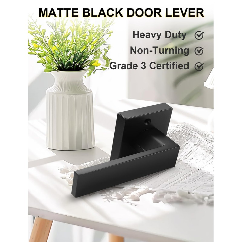 Tinewa 5 Pack Dummy Door Handles for Left Hand and