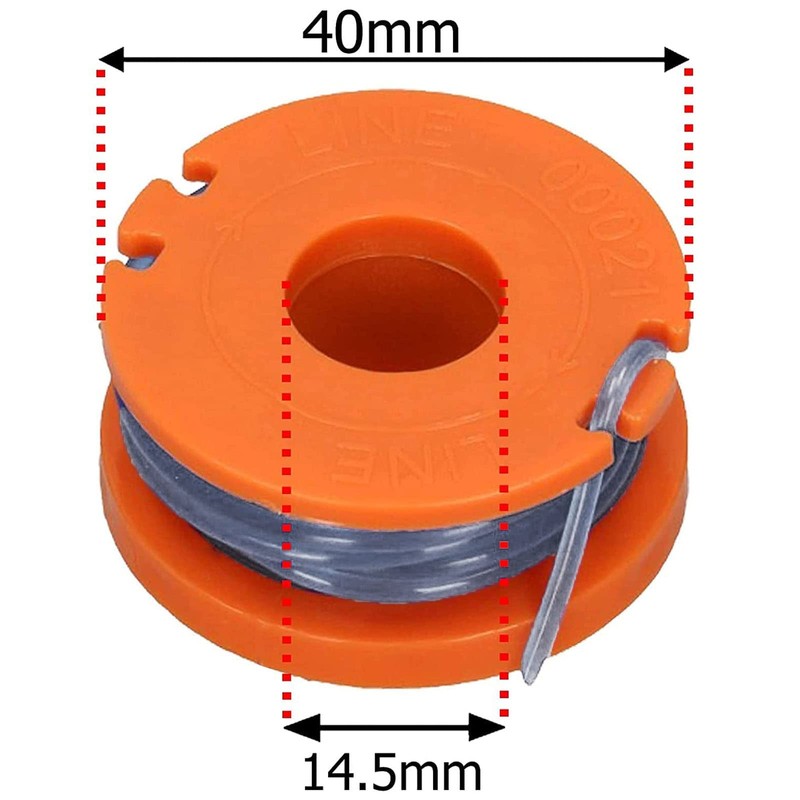 Spares2go 2.5m Line & Spool for McGregor MCT1825 MCT2X1825 18v