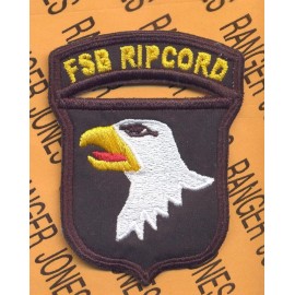 FSB RIPCORD Forward Support Base 101st Airborne Air Assault Div. 3.25" patch c/e