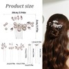 VZYUVY 13PCS Bridal Hair Pins with Hair Comb, Hair Accessories