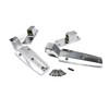 COMPONENT HARDWARE KEIL W60 SATIN CHROME REVERSIBLE LIFT OFF HINGE,