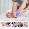 Comfitech Ankle Ice Pack Wrap Sleeve with Large Opening, Reusable