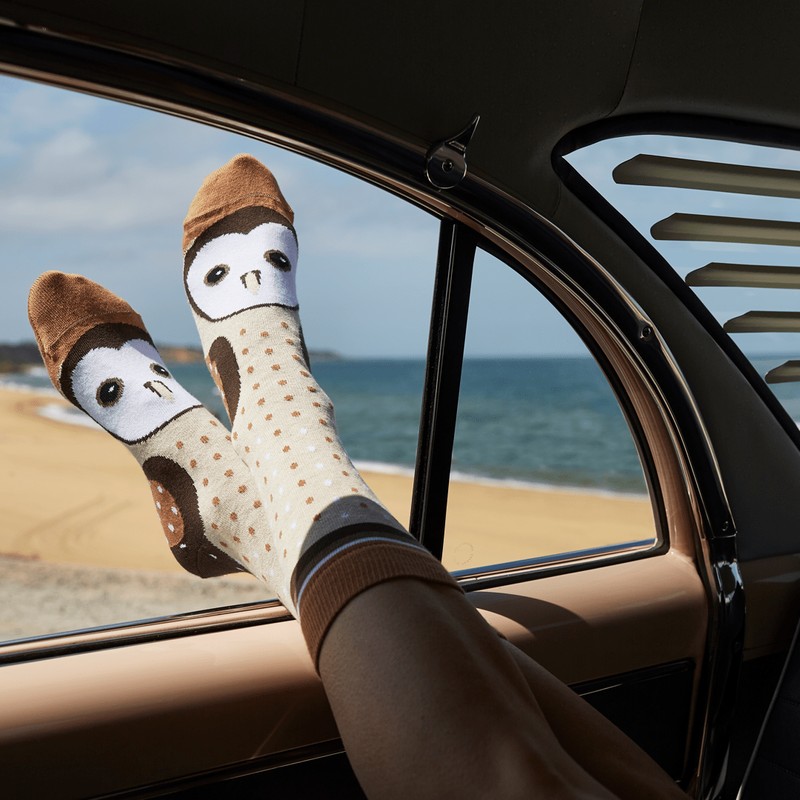 Wilson Payne Down Under Socks - Barn Owl, 2-8