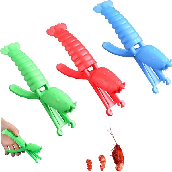 3pcs 2025 Crawfish Sheller Tool for Peeling Cooked Shrimp Tails