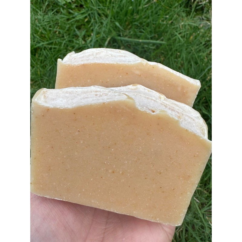 GemTii Tumeric Nettle Natural Cold Process Handmade Bar Soap