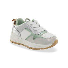 OshKosh B'Gosh Kids Ezra-G Sneaker, Silver Mint, 7 US Unisex Toddler