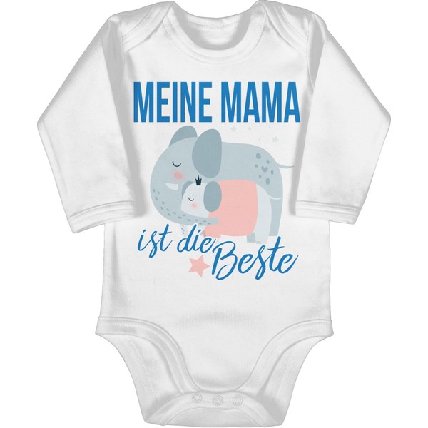 Shirtracer - Baby Bodysuit Long Sleeve Girl Boy - Meine