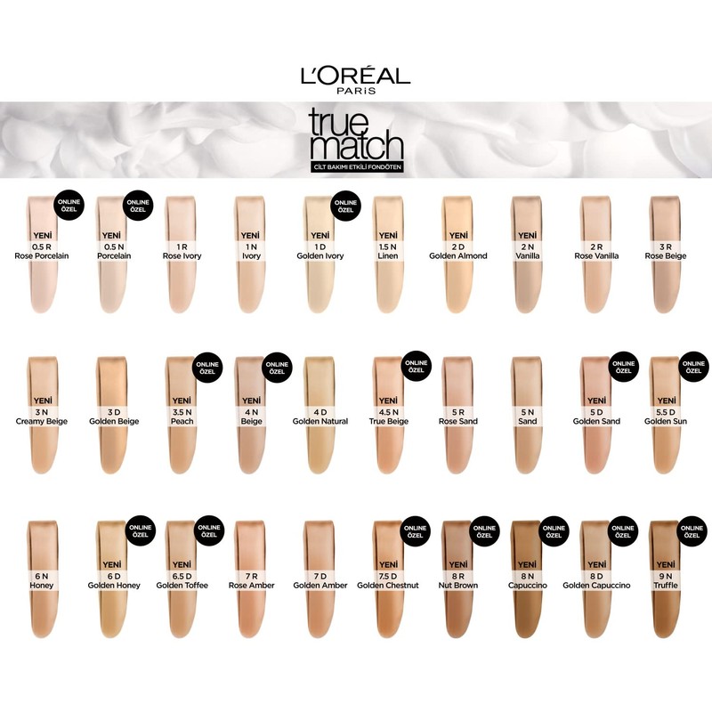 L'Oréal Paris Perfect Match Make-Up 5.5.D/5.5.W Golden Sun, Liquid Foundation