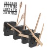 COHEALI 4 Sets DIY Wall Clock Movement Kit of Replacement