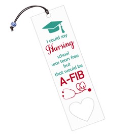 Nurse Graduation Gifts Acrylic Bookmark for Students Teen Boys Girls Son Daughter Nursing School Medical Student Graduation Gifts for RN Nurse Doctor Birthday Christmas Nurse Week Gift