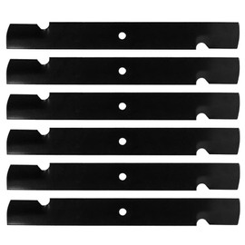 qdyzpp 6PK Lawn Mower Blades for Snapper Pro 61" Decks S125XT S175X S200XT 5101755S
