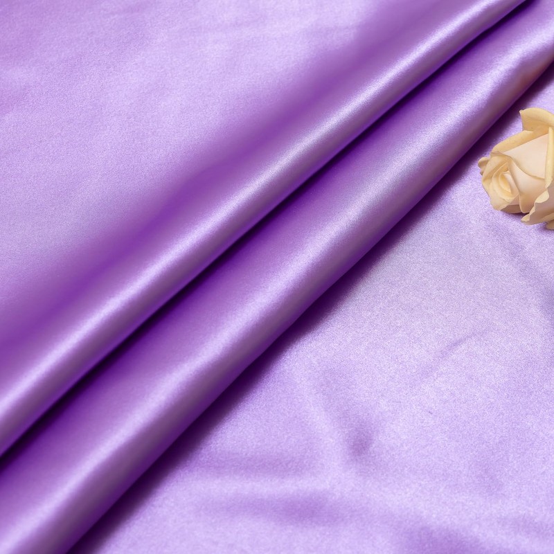 Satin Fabric by The Yard ，60 Inch Wide ，Soft Charmeuse