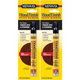 Minwax 63484000 Wood Finish Stain Marker, Red Mahogany - 2 Pack