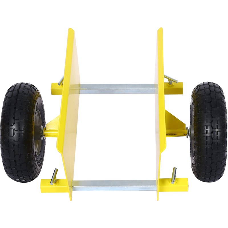 TREATLIFE HOME Heavy-Duty 600lb Dolly with Pneumatic Wheels for Easy
