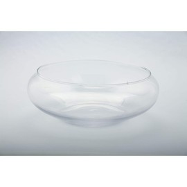 CC Home Furnishings 11.5" Clear Glass Serving Bowls Tabletop Decoration