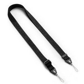 Ringke Design Neck & Shoulder Strap, Portable Neck Strap, Fall Prevention, Lost Prevention, 2-Way One-Touch Smartphone Strap, Neck Strap, Shoulder Strap - Lettering Black 2
