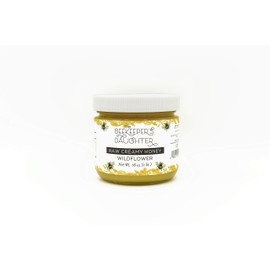 Beekeepers Daughter Raw Wildflower Creamy Honey 1lb. Jar (16oz)