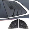 MUXEE 2Pcs Rear Side Window Louvers Air Vent Scoop Shades