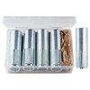 YaaYii 50 PCs Drop-in Anchors 5/16-18 Zinc-Plated for Concrete, Secure