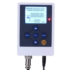 DIGITEN Water Flow Control Meter LCD Display Controller+G3/4" Water Hall Sensor Flow Meter Flowmeter Counter 1-60L/min+G3/4" Electric Solenoid Valve Normally Closed N/C+DC 12V Power Adapter