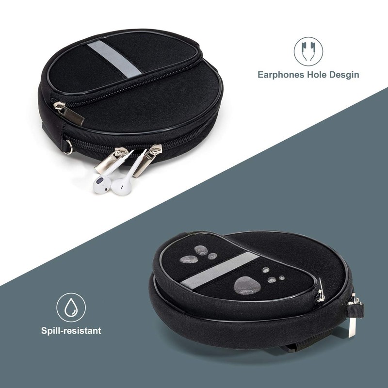 Portable CD Player Holder with CD Case, Water Resistant Fanny