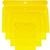 Haromac Cutters Kunststoffpachtel Set 4–Piece Plastic 50–75–100–120 MM flexib.
