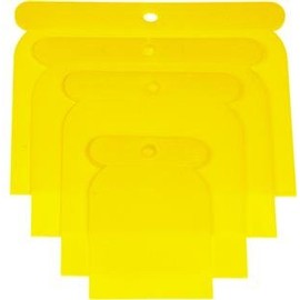 Haromac Cutters Kunststoffpachtel Set 4–Piece Plastic 50–75–100–120 MM flexib.