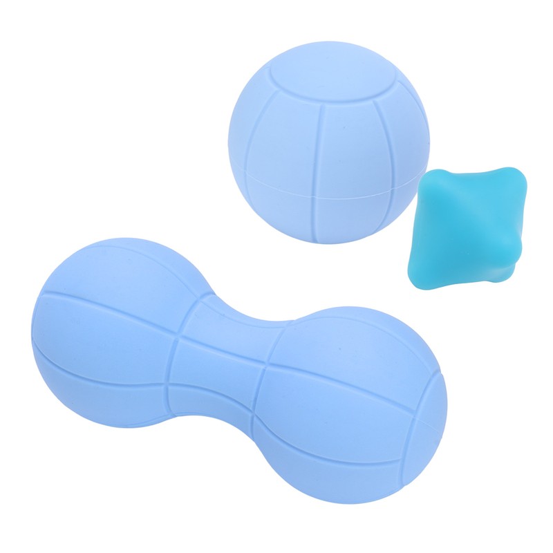 Massage Ball Set 3 Different Silicone Massage Balls for Deep